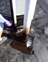 雨虹防水普及住宅楼屋面防水工程维修案例