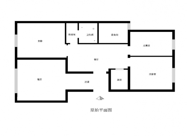 房山401所-三居室-105.00平米-装修设计