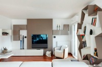 别具特色电视背景墙 畅享居家休闲时光