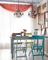 120平米清新家居田园屋小资情调家装案例效果图