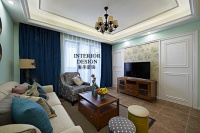 春之绿茵简约美式青枫墅园 田园小清新家装风格