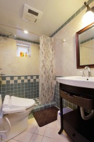 108平米甜美中美混搭风格三居室家装案例效果图