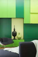 绿色实用空间 酷似骰子的纯白现代豪宅