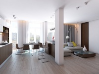 轻松随意的现代化两居室