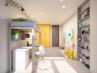 轻松随意的现代化两居室