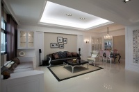 265平古典奢华别墅 订制家具与相片砖巧妙搭配