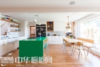 厨房“视界”万花筒 动感橱柜散发迷人光波