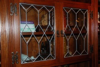 古典文化气息浓厚的悠闲BOSS转角书柜