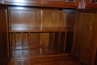 古典文化气息浓厚的悠闲BOSS转角书柜