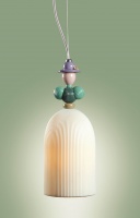 俏皮精致浪漫Lladró雅致“法兰西小姐”灯具