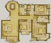 【案例分享】鲁公大宅南昌凤凰城新古典风格
