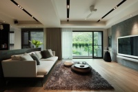 【现代简约风】 强化走廊收纳设计的小户装修案例