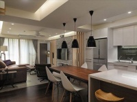 85平宁静舒爽的家 韵味北欧装修清爽一夏天