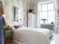 清凉一夏 80平北欧田园复古风两居室