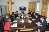 塞舌尔人民党总书记丹尼•福尔一行访问力诺瑞特