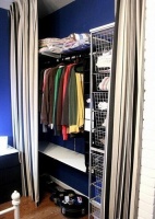 空间巧利用 8款1平米衣帽间设计