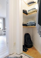 空间巧利用 8款1平米衣帽间设计