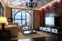 中式吊顶装修设计 体现人文气息