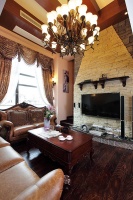 230平挑高4米5混搭设计风格复式美家案例效果图