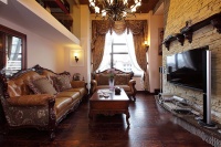 230平挑高4米5混搭设计风格复式美家案例效果图