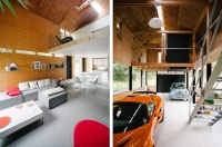 由谷仓所改建的温馨木屋