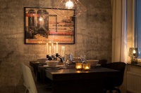 温暖的现代工业风一居室