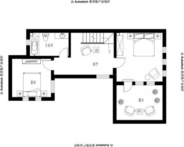 孔雀城大湖-四居室-200.00平米-装修设计