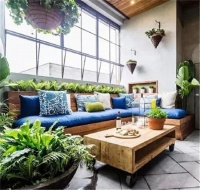 阳台空间设计巧利用 在最美的阳台看风景