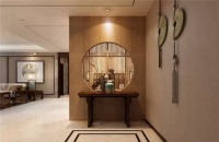 新中式典雅玄关效果图 玄关装修风水让你开门红