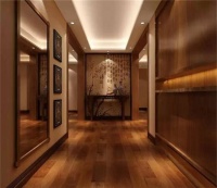 新中式典雅玄关效果图 玄关装修风水让你开门红