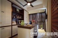 夏天来了! 浅蓝色橱柜舒畅你的心情