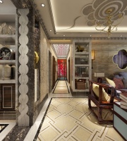 国际城360平米中式古典风格 幽雅大气