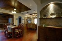 健达花苑166平米美式风格装修 成熟稳重