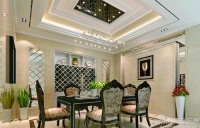 案例：客厅瓷砖装饰效果 呈现多彩迎宾风