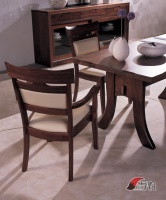 百强黑森林黑胡桃木餐桌 调味幸福慢生活