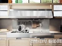 让厨房橱柜多一些中性元素吧 吸引他为你做顿美餐