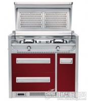 带动厨房的鲜活感 两款亮色集成灶推荐