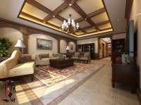 厦门豪宅云顶至尊 美式休闲风格