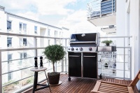 瑞典86平方米黑白简约风一居室公寓