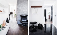 瑞典86平方米黑白简约风一居室公寓