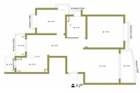 20w翻新改造120平简约美家 实用地台+超大储藏间