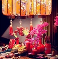 中式传统的威严 皇家奢华餐桌装饰