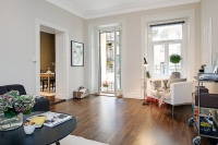 67平橄榄情话公寓 北欧风两居室家装案例效果图