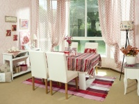 森女都爱的粉色田园一居