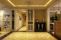 棕榈湾小区190平米后奢风格 新房装修案例赏析