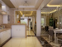 棕榈湾小区190平米后奢风格 新房装修案例赏析