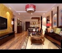 藏龙福地四室变三室中式风格 新空间新生活