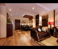 藏龙福地四室变三室中式风格 新空间新生活