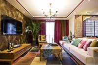 养眼养心！东南亚128㎡都市里的度假之所