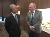 崔天凯夫妇及罗林泉夫妇访问美国生活公司